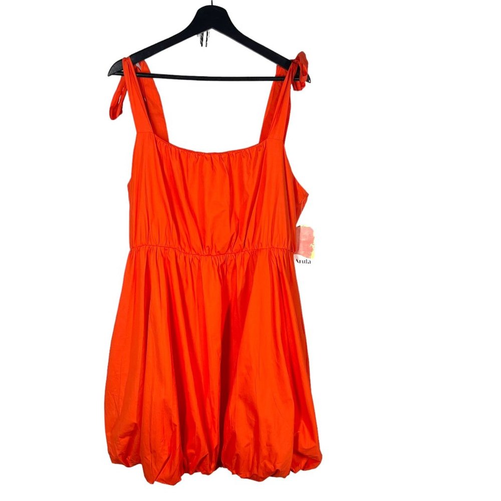 NWT Arula Coral Sleeveless Fit Flare Short Dress 1X